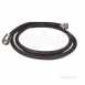 Delabie Black Polyamide Flexible Shower Hose L1.5m