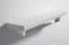 Alento Ceramic Shelf And Steel Towel Rail 550mm White 85.0018