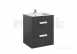 Debba 600mm 2 Drawer Vanity Unit Txt Wng