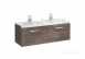 Heima 1100mm Left Hand Countertop Wood White