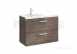 Prisma 900mm 2 Drawer Unit Textured Ash