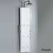 Ideal Standard Trevi T93455 Bop350 Crnr Shower Totem Metl