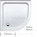 Coram 900mm 1-w/g 2u Quad Tray 2-pt Mc