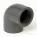 Durapipe Upvc 90d Plain/bsp Threaded Elbow 116102 1/2