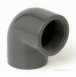 Durapipe Upvc 90d Elbow Plain/bsp Threaded 116107 2