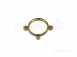 42mm 1/4 Brass Single Pipe Ring Mrbsp42