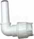 15mm Polyfit Spigot Elbow White 10
