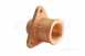 Ibp 708 15mm X 1/2 Inch Fi Str Wallplate Conn