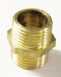Midbras 1/2 Inch Hexagonal Brass Nipple