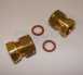 Ideal Standard Straight Couplers Short 2 Pcs A962499nu
