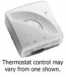 Room Thermostat For Fan Storage Heaters White