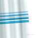 Croydex Blue Bars Shower Curtain