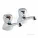 Astra Basin Pillar Taps C/w Ceram Disc Val