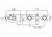 Expd Bath/shower Mixer W/mtd Plus 3/4 Inch Thread Outlet Inch Ast-321/cd-c/p