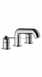 Danube-n Basin Pillar Taps Pair Chrome