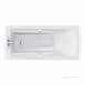 All Rectangular Bath 1700x750 Inc Waste Cover Grips 2 Tap Ta8522wh