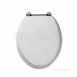 Axis 8065wh Toilet Seat White Chrome