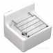 510x380x230x535 High Bck Cleaner Sink Wh