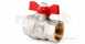 Inta Butterfly Handle Ball Vve 1/2 Red Bbv0989050r