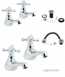 Deva Tudor Bath Pack Chrome Plated Bp2000