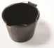 Bucket With Spout 13 Ltr Black Bucket 1