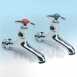 Cb Swan Xt Bib Tap C/w Handc Indices Chrome Plated Replaced