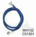 1.5m Washing Machine Hose Blue 01 Wh152