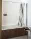 Roman 240-252 Mini Fixed Bath Screen Slv Cc413s