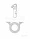 2.5 Inch Circ Access Pipe Eared P25/ap/pa