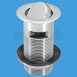 1.25 Inch Sltd Basin Waste Swvl Plug Cp