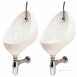 Clifton Urinal Pack-2 Person Exposed Pk9605wh