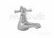 Danube Cross Basin Pilar Taps Pair Chr