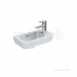 Softmood T0551 450mm One Tap Hole Right Hand H/r Basin Wh T055101