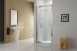 Center Pivot Door 760mm Chrome/clear