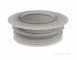 Finned Push In Flush Pipe Pan Connector
