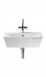 Ideal Standard T099401 Delineo 600mm One Tap Hole Basin White