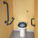 Doc.m Rimless Ambulant Btw Pack Blue Grab Rails And Seat Pk8148be