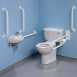 Doc.m Value Pack White Grab Rails And Seat Pk8184wh