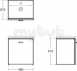 Ideal Standard Concept Space Basin 500 Dwalnt Unit E0325sx