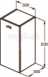 Ideal Standard Concept Space Side 300 Aoak Lndry Unit E0438so