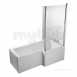 Ideal Standard Concept Space Shr/bath 170 Right Hand Sq Ifp Plus Nol E051701