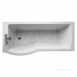 Ideal Standard Tempo E2568 Arc 170 Left Hand No Tap Holes Shower Bath Wht E256801