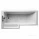 Ideal Standard Tempo E2594 Cube 1700 Right Hand No Tap Holes Shower Bath Wh E259401
