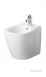 Ideal Standard Santorini F/s Bid 54x36 White 1cth E775601