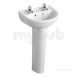 Armitage Shanks Sandringham 21 E8935 450mm One Tap Hole H/r Basin White E893501