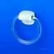 Ideal Standard Studio 945 Towel Ring Clear White E945001