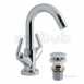 Mono Basin Mixer Deck Mtd Smooth Bodied Plus Ela-100/cc-c/p
