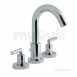 3 Hole Basin Mixer Deck Mounted With