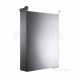 Elevate Singl Door Lit Aluminium Cabinet