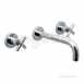 3 Hole Basin Mixer Plus 200mm Spout Wall Mtd